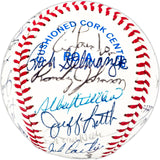 1982 Minnesota Twins Team Autographed Official AL Baseball With 30 Signatures SKU #225431