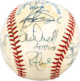 1990 New York Yankees Team Signed Autographed Official AL Baseball With 14 Signatures Including George Steinbrenner & Dave Winfield Beckett BAS #AC98332