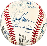 1994 Los Angeles Dodgers Team Autographed Official NL Baseball With 23 Signatures Including Pedro Martinez & Mike Piazza Beckett Bas #AC98329