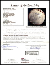 Willie Mays Autographed Official NL Baseball San Francisco Giants "Best Wishes" JSA #Z68496