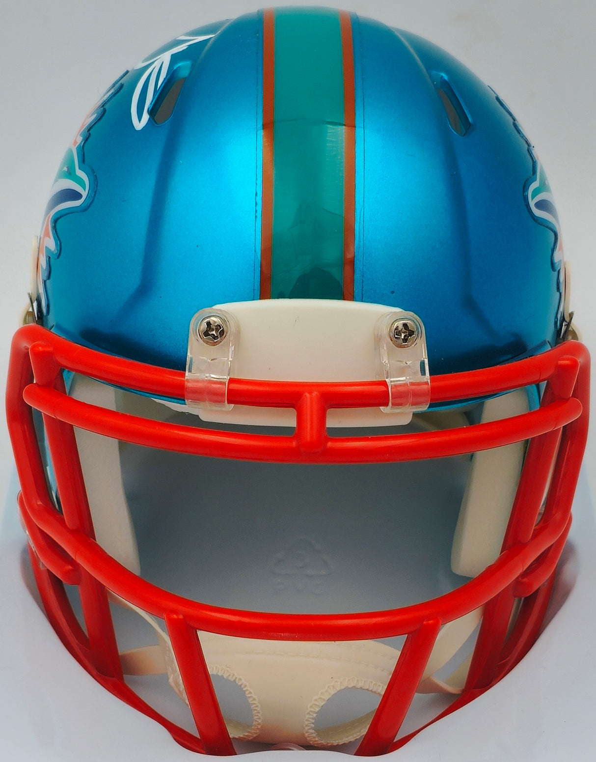 Tyreek Hill Autographed Miami Dolphins Flash Teal Speed Mini Helmet Beckett BAS Witness #WU95770