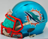 Tyreek Hill Autographed Miami Dolphins Flash Teal Speed Mini Helmet Beckett BAS Witness #WU94806