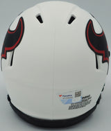 CJ C.J. Stroud Autographed Houston Texans Lunar Eclipse White Speed Mini Helmet Fanatics Holo #XP13986305