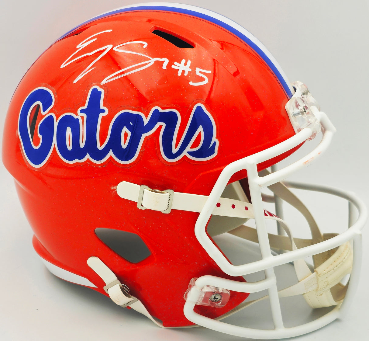 Kyle Pitts Autographed Florida Gators Orange Full Size Speed Replica Helmet PSA/DNA #AJ59448