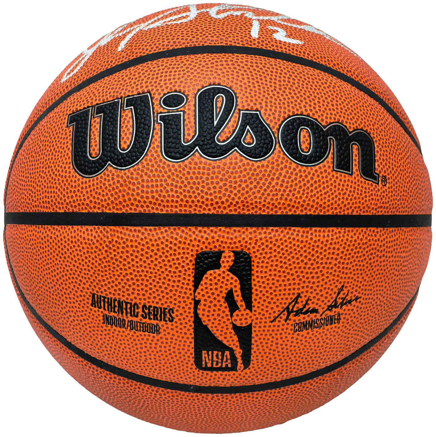 John Stockton Autographed Authentic Series Indoor/Outdoor IO Basketball Utah Jazz Beckett BAS Witness Stock #224367