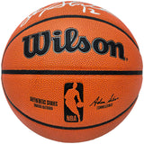 John Stockton Autographed Authentic Series Indoor/Outdoor IO Basketball Utah Jazz Beckett BAS Witness Stock #224367