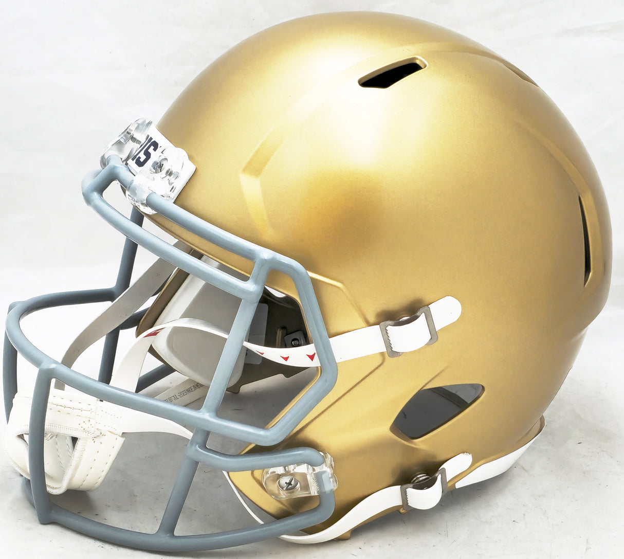 Unsigned Notre Dame Fighting Irish Gold Full Size Replica Speed Helmet Stock #224201