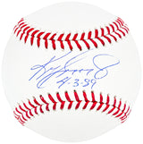 Ken Griffey Jr. Autographed Official Baseball Seattle Mariners "4-3-89" Beckett BAS Witness #W24740