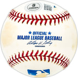 Hugh Laurin Pepper Autographed Official MLB Baseball Pittsburgh Pirates "1954-57 Pirates" Beckett BAS QR #BM25064