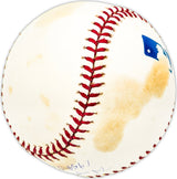 Hugh Laurin Pepper Autographed Official MLB Baseball Pittsburgh Pirates "1954-57 Pirates" Beckett BAS QR #BM25064