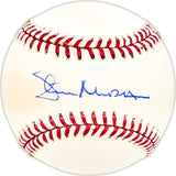 Steve Mura Autographed Official MLB Baseball San Diego Padres Beckett BAS QR #BM25108