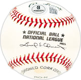 Rick Monday Autographed Official NL Baseball Chicago Cubs, Los Angeles Dodgers "All Star 68 & 78" Beckett BAS QR #BM25112