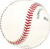 Rick Monday Autographed Official NL Baseball Chicago Cubs, Los Angeles Dodgers "All Star 68 & 78" Beckett BAS QR #BM25112