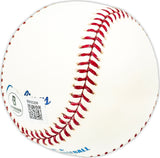 Rocky Bridges Autographed Official MLB Baseball Brooklyn Dodgers "Brooklyn Dodgers 51-52" Beckett BAS QR #BM25208