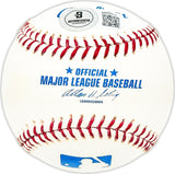 Willard Hunter Autographed Official MLB Baseball Los Angeles Dodgers "62 Dodgers" Beckett BAS QR #BM25212