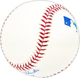 Willard Hunter Autographed Official MLB Baseball Los Angeles Dodgers "62 Dodgers" Beckett BAS QR #BM25212