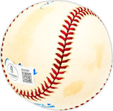 Johnny Hopps Autographed Official AL Baseball New York Yankees, Los Angeles Dodgers Beckett BAS QR #BM25263