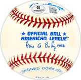 John Johnny James Autographed Official AL Baseball New York Yankees Beckett BAS QR #BM25286