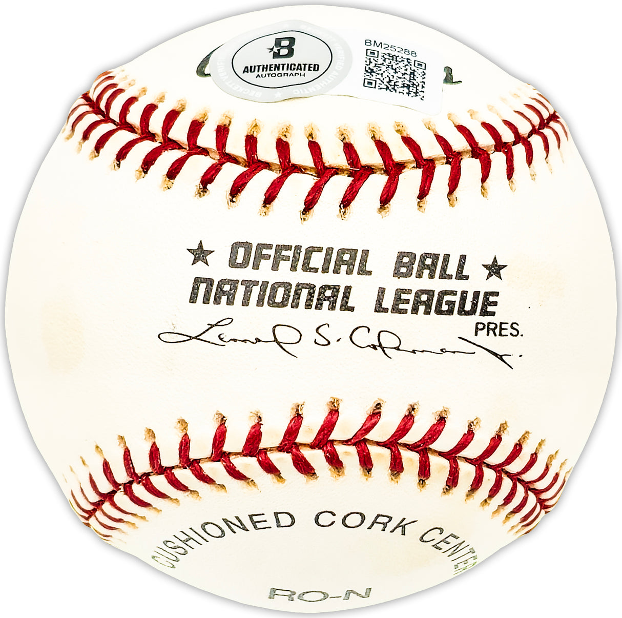 Billy Gardner Autographed Official NL Baseball New York Yankees "1954 World Series" Beckett BAS QR #BM25288