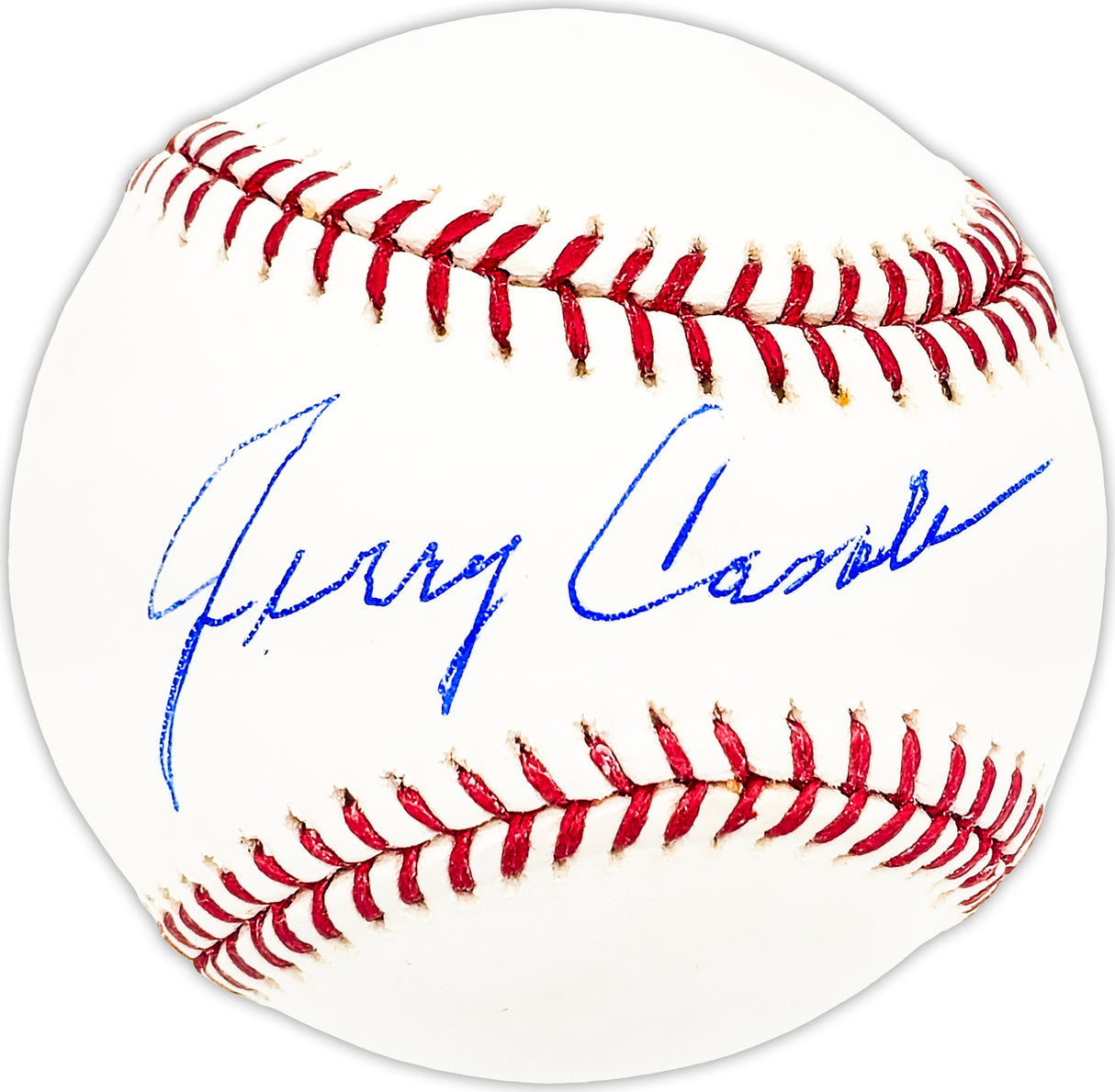 Jerry Casale Autographed Official MLB Baseball Boston Red Sox, Los Angeles Angels Beckett BAS QR #BM25521