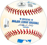 Carlton Willey Autographed Official MLB Baseball Milwaukee Braves "58-62 Braves" Beckett BAS QR #BM25536