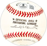 Rod Dedeaux Autographed Official NL Baseball Brooklyn Dodgers "1935" Beckett BAS QR #BM25581