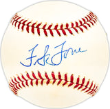 Frank Torre Autographed Official MLB Baseball Milwaukee Braves Beckett BAS QR #BM25635