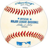 Frank Torre Autographed Official MLB Baseball Milwaukee Braves Beckett BAS QR #BM25635