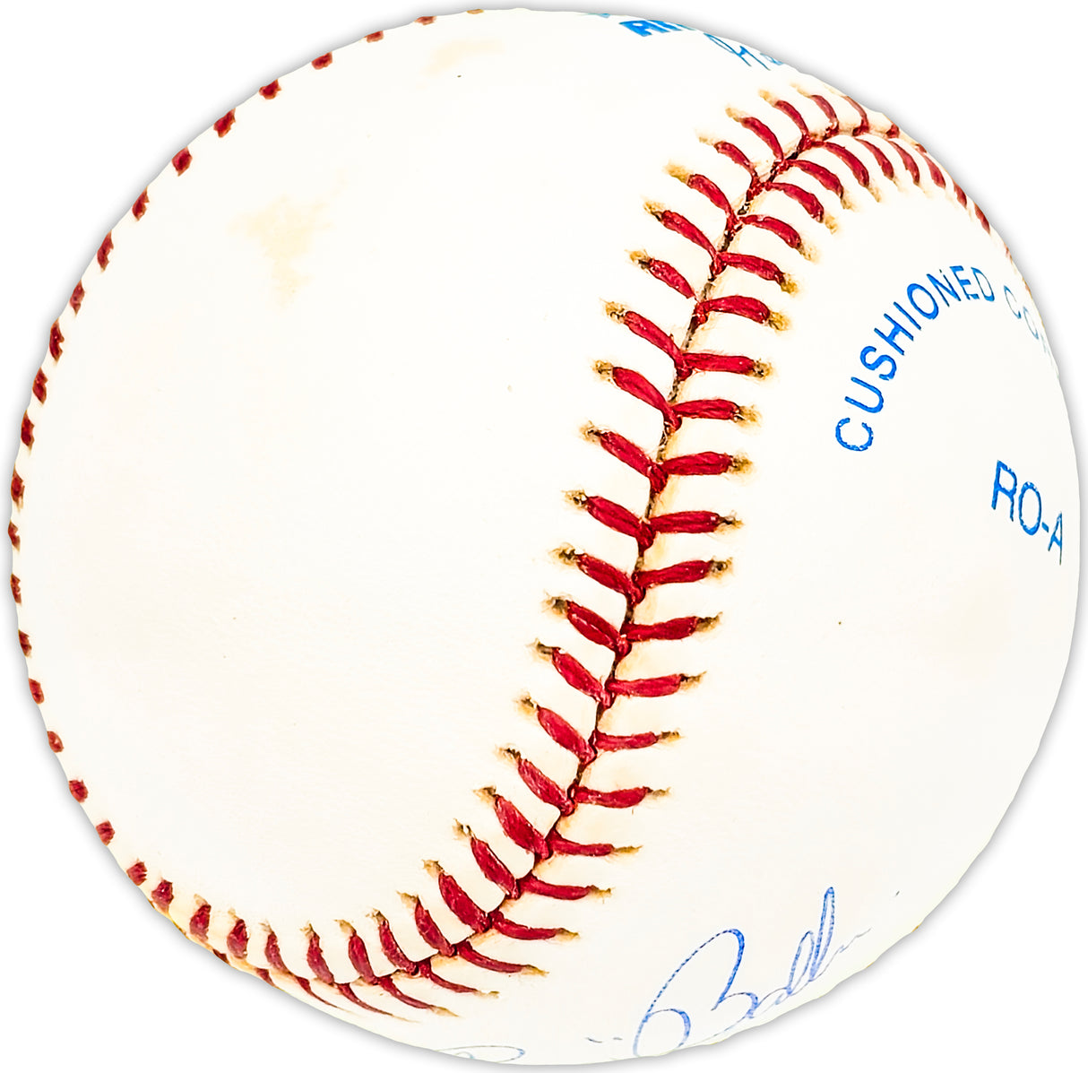 Steve "Bye Bye" Balboni Autographed Official AL Baseball New York Yankees Beckett BAS QR #BM25683