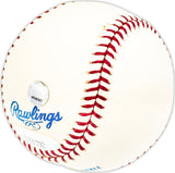 Tom Browning Autographed Official MLB Baseball Cincinnati Reds "P.G. 9-16-88" Beckett BAS QR #BM25709