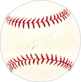 Pepe Frias Autographed Official Wilson Baseball Expos, Dodgers Beckett BAS QR #BM25775