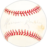 Marvin Rackley Autographed Official NL Baseball Brooklyn Dodgers Beckett BAS QR #BM25778