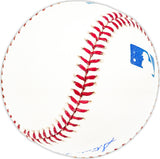 Steve Demeter Autographed Official MLB Baseball Detroit Tigers, Cleveland Indians Beckett BAS QR #BM25783