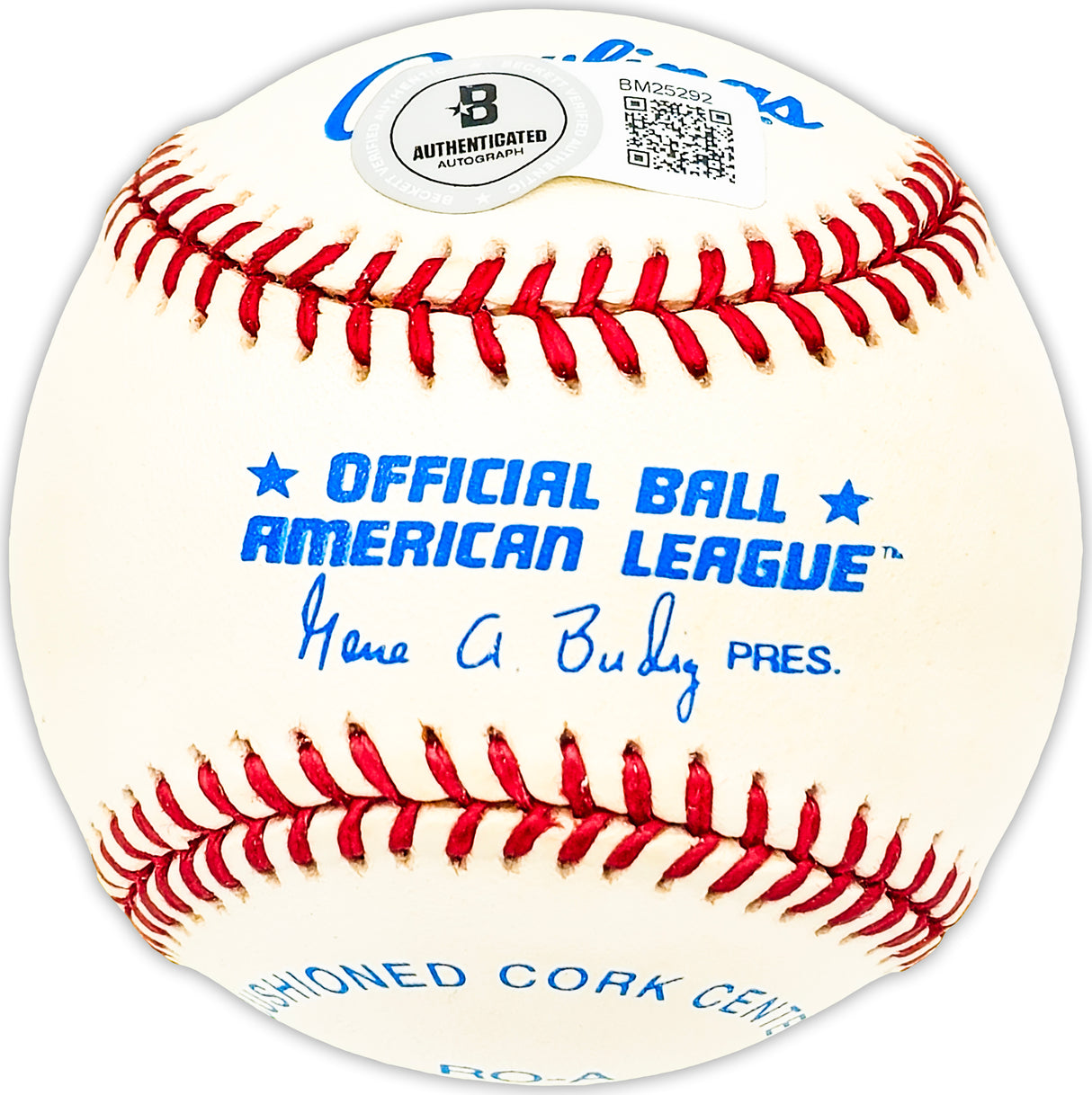 Dick Starr Autographed Official AL Baseball New York Yankees "NY Yankees 1947-48" Beckett BAS QR #BM25292