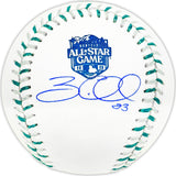 Zac Gallen Autographed Official 2023 All Star Game Logo MLB Game Baseball Arizona Diamondbacks Beckett BAS Witness Stock #227321