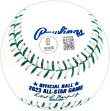 Zac Gallen Autographed Official 2023 All Star Game Logo MLB Game Baseball Arizona Diamondbacks Beckett BAS Witness Stock #227321