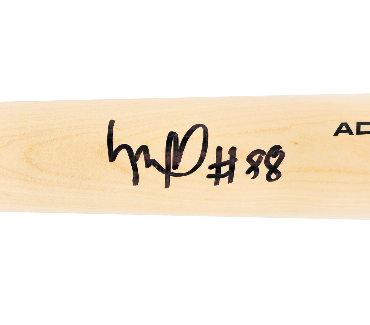 Luis Robert Jr. Autographed Blonde Rawlings Adirondack Baseball Bat Chicago White Sox Beckett BAS Witness Stock #227295