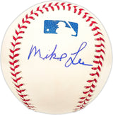 Mike Lee Autographed Official MLB Baseball Cleveland Indians SKU #227535