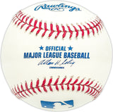 Costen Shockley Autographed Official MLB Baseball California Angels "1965 Angels" SKU #227582