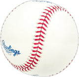 Costen Shockley Autographed Official MLB Baseball California Angels "1965 Angels" SKU #227582