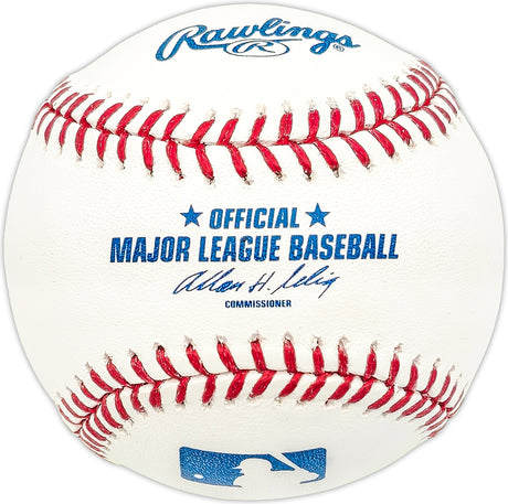 Don Pepper Autographed Official MLB Baseball Detroit Tigers SKU #227583