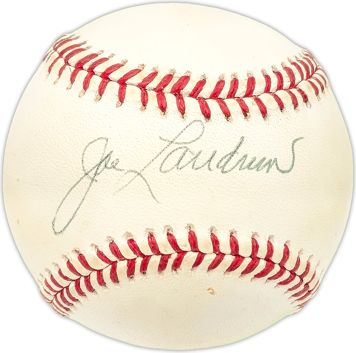 Joe Landrum Autographed Official NL Baseball Brooklyn Dodgers PSA/DNA #X73991