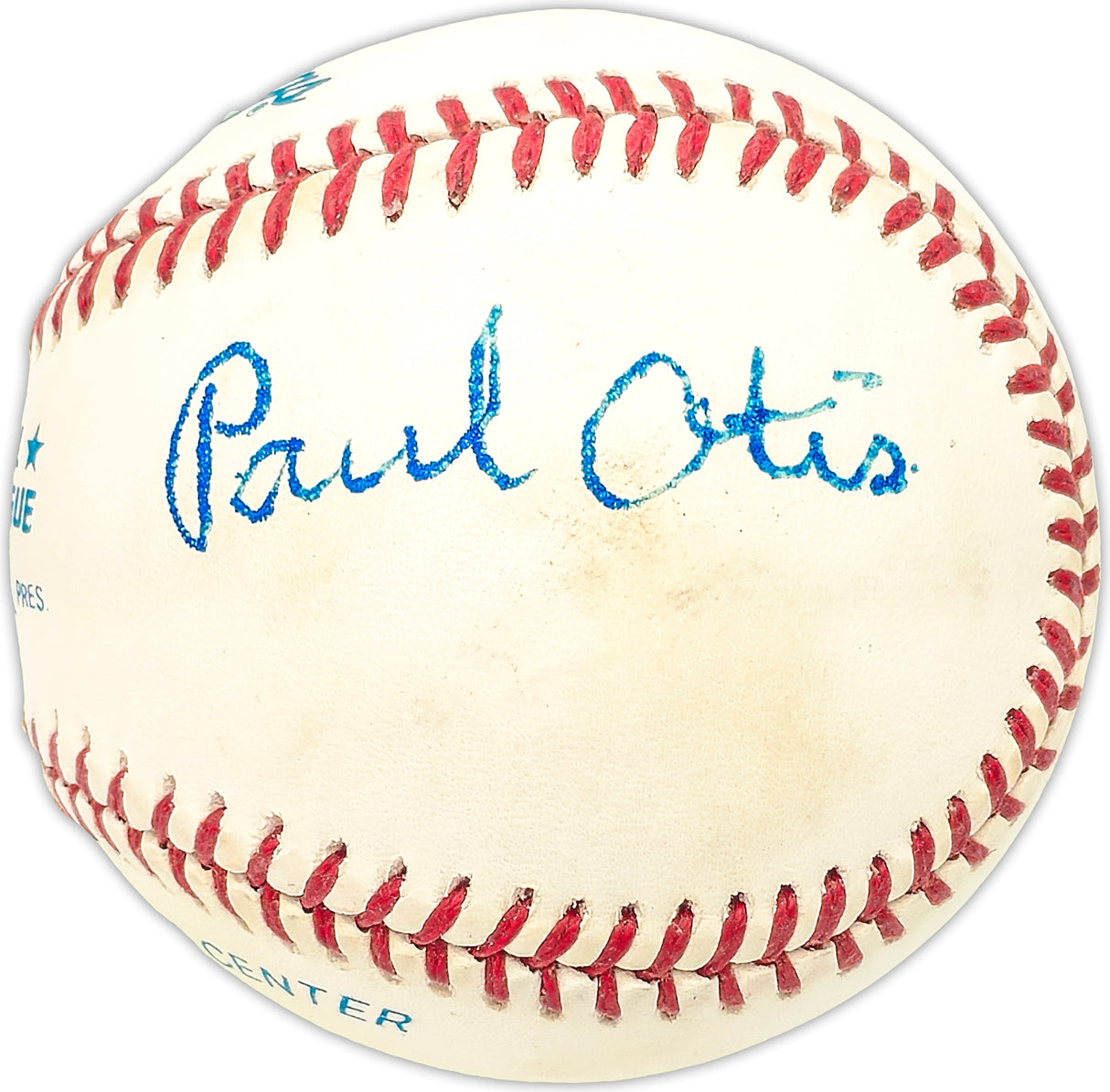 Paul Otis Autographed Official AL Baseball New York Yankees PSA/DNA #F62942