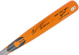 Gunnar Henderson Autographed Orange Chandler Player Model Baseball Bat Baltimore Orioles "AL ROY 23" Beckett BAS Witness Stock #225827