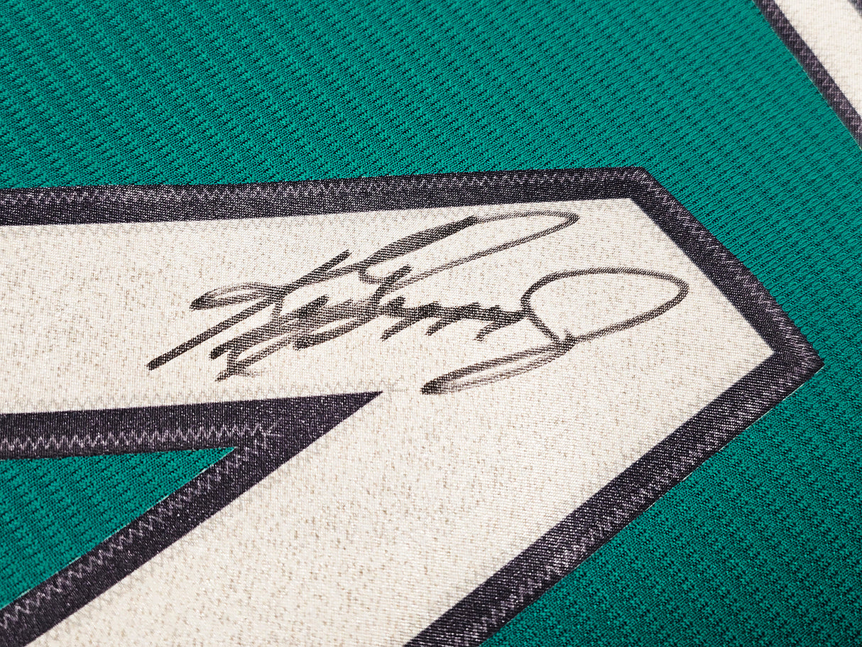 Seattle Mariners Ken Griffey Jr. Autographed Teal Nike Jersey Size XL Beckett BAS Witness Stock #212480