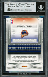 Stephen Curry Autographed 2009-10 Prestige Rookie Card #157 Golden State Warriors Beckett BAS #16713275