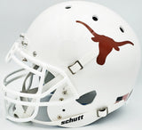 Earl Campbell Autographed Texas Longhorns White Schutt Full Size Replica Helmet "HT 77" JSA Stock #228064