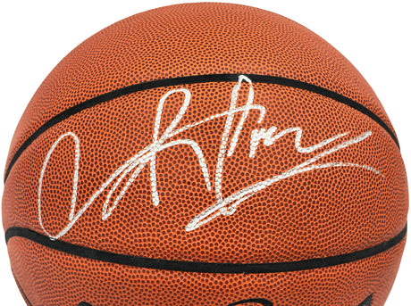 Dennis Rodman Autographed Competitive Indoor/Outdoor IO Basketball Chicago Bulls JSA Stock #228106