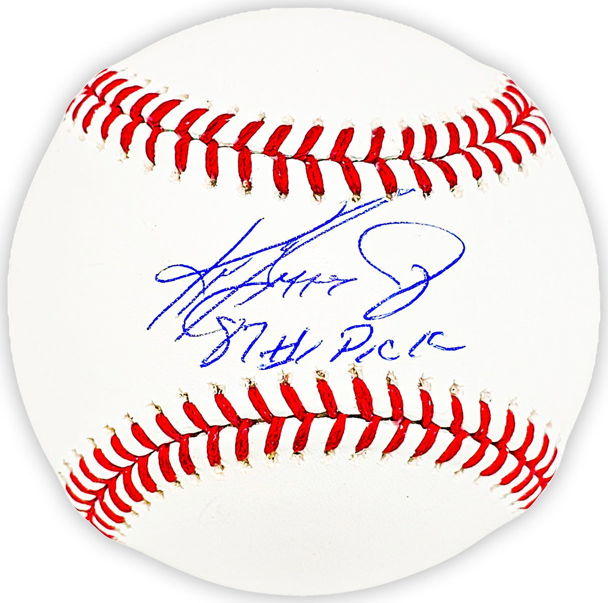 Ken Griffey Jr. Autographed Official MLB Baseball Seattle Mariners "87 #1 Pick" Beckett BAS & MCS Holo Stock #194792