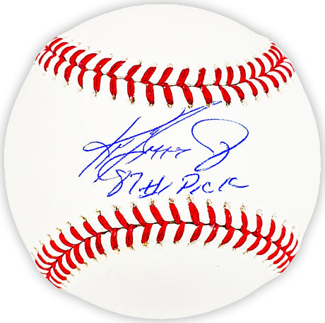 Ken Griffey Jr. Autographed Official MLB Baseball Seattle Mariners "87 #1 Pick" Beckett BAS & MCS Holo Stock #194792